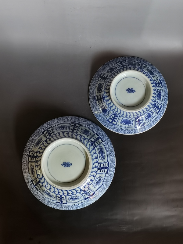 古玩陶瓷【精品大蓋碗】晚清青花折沿大蓋碗拍賣,當前價格3260元