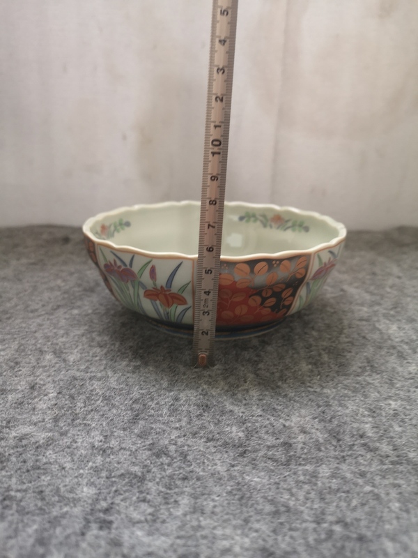 古玩陶瓷青花加彩花卉紋碗拍賣,當(dāng)前價(jià)格130元