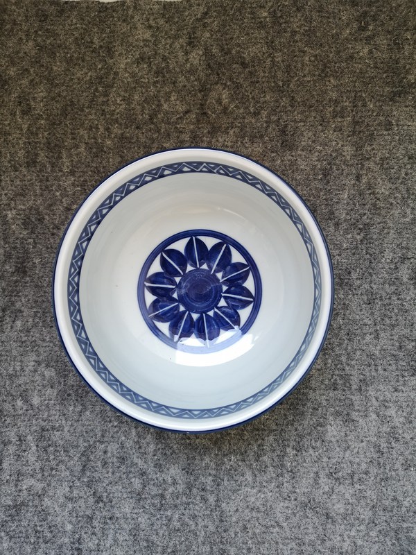 古玩陶瓷三峰款青花碗拍賣,當前價格198元