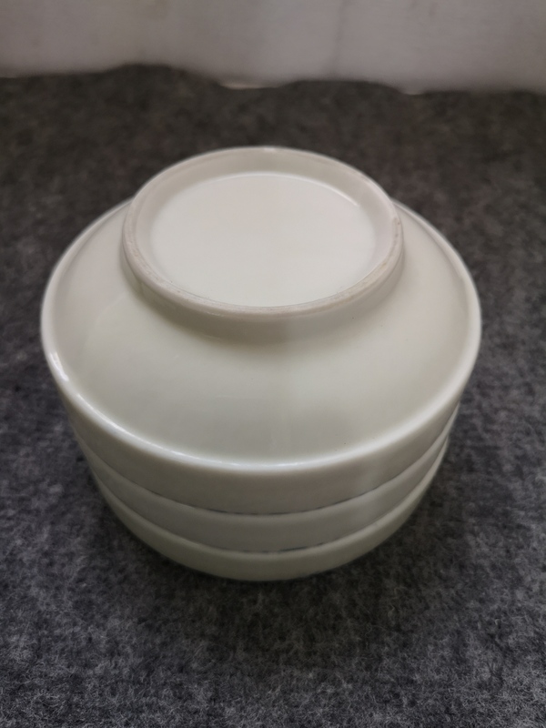 古玩陶瓷青花竹紋疊盒拍賣,當前價格168元