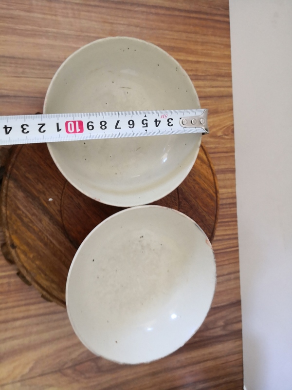 古玩陶瓷晚清民國紅釉碗拍賣,當前價格600元