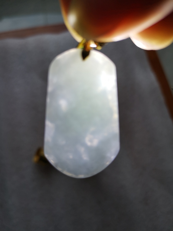 古玩玉器翡翠牌拍賣,當前價格450元