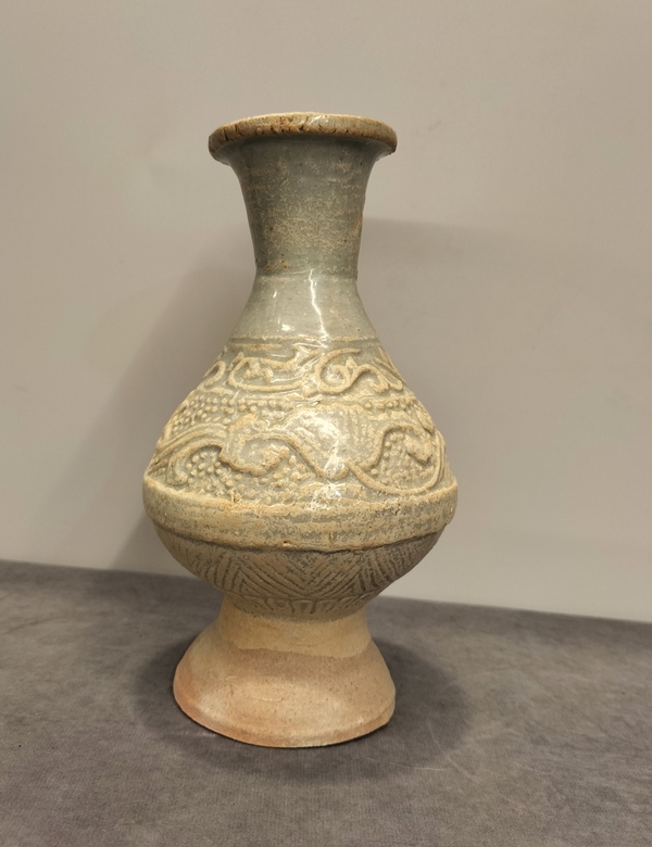 古玩陶瓷宋元 影青印花瓶拍賣,當(dāng)前價(jià)格4999元