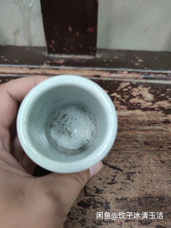 古玩陶瓷山水紋青花筆筒拍賣,當前價格1350元