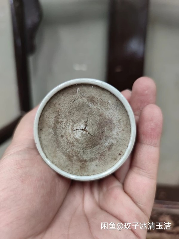 古玩陶瓷山水紋青花筆筒拍賣,當前價格1350元