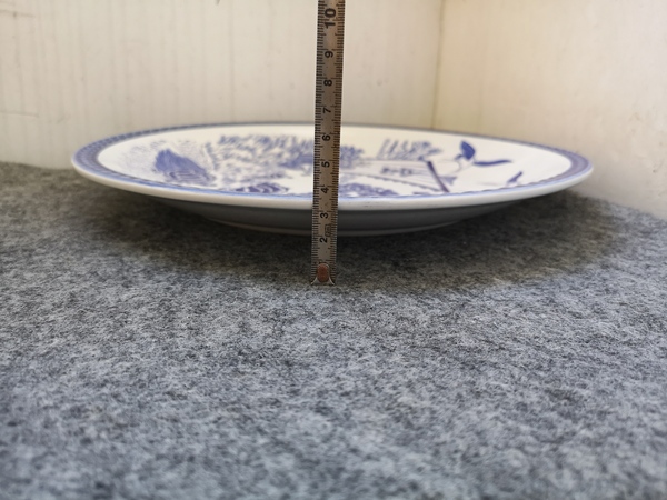 古玩陶瓷青花盤拍賣,當前價格398元