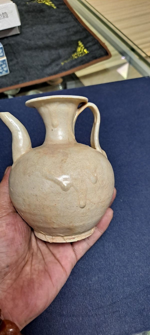 古玩陶瓷宋青白釉執壺拍賣,當前價格2600元