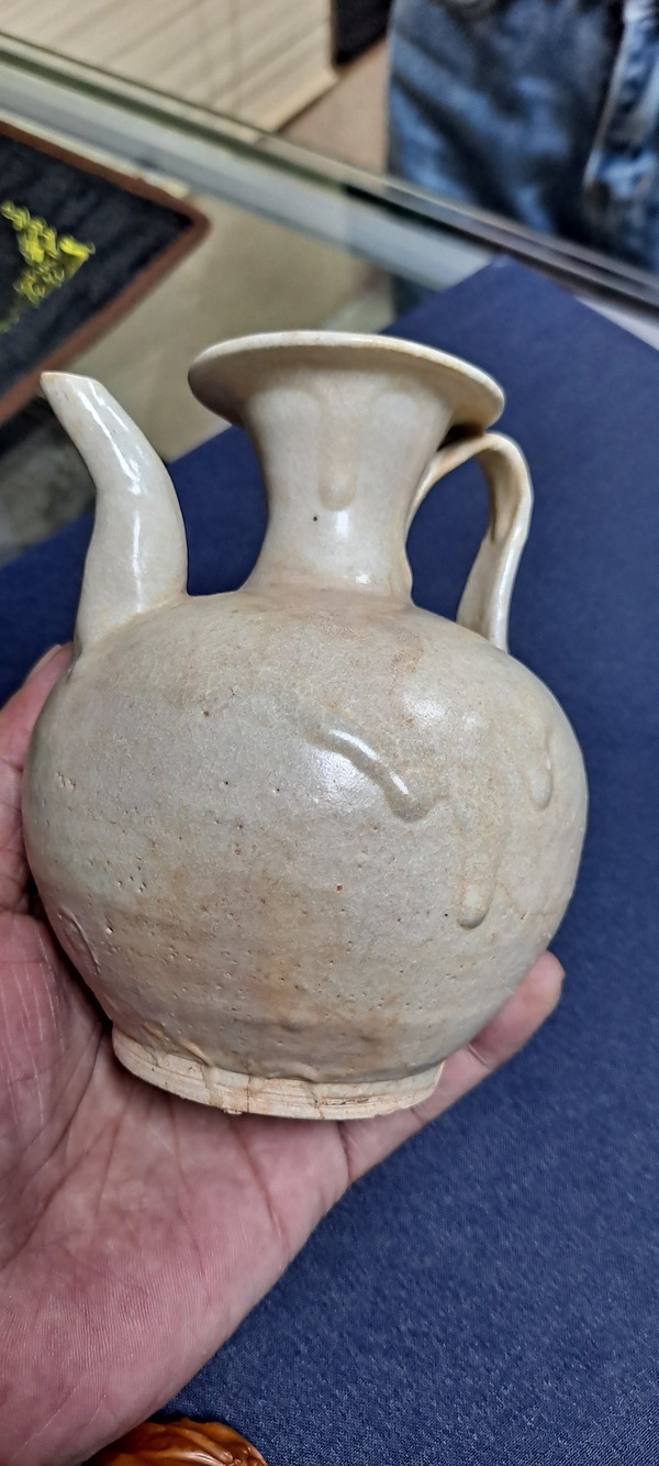 古玩陶瓷宋青白釉執壺拍賣,當前價格2600元