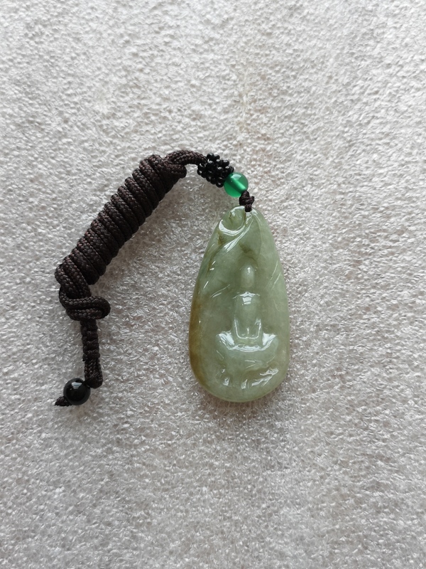 古玩玉器翡翠掛件拍賣,當前價格260元