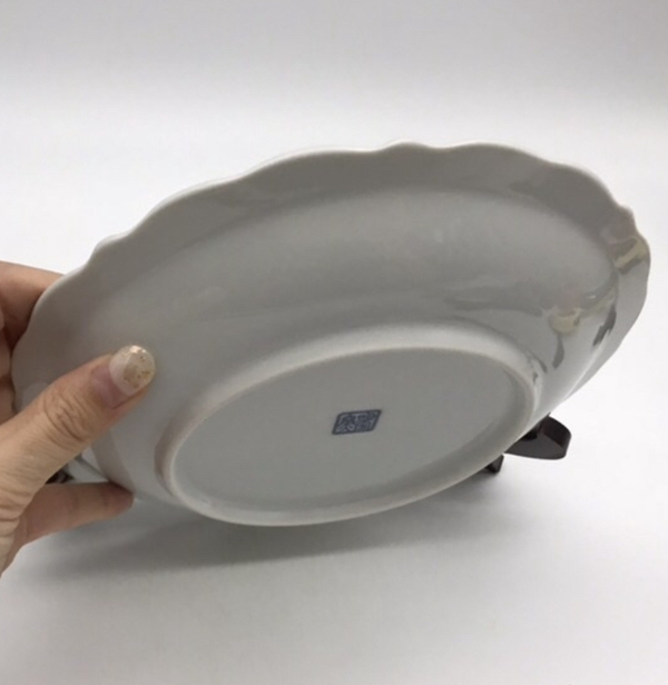 古玩陶瓷青花盤拍賣,當前價格150元