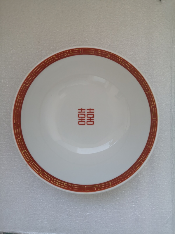 古玩陶瓷吉語龍紋彩瓷碗拍賣,當前價格220元