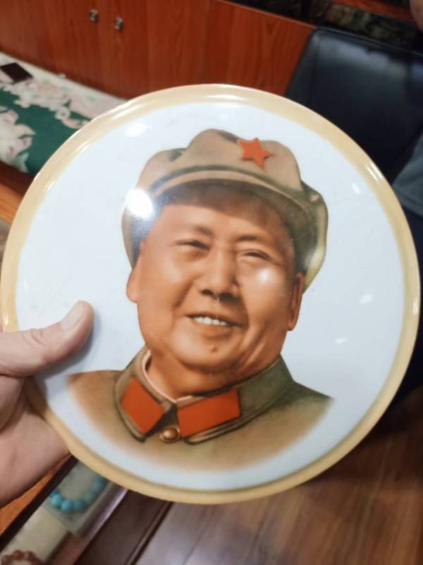 古玩陶瓷maozhuxi瓷掛像拍賣,當前價格6666元