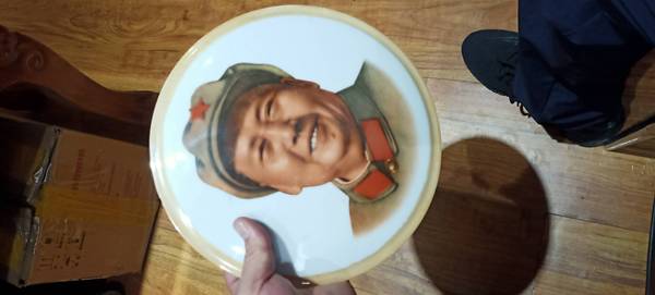 古玩陶瓷maozhuxi瓷掛像拍賣,當前價格6666元
