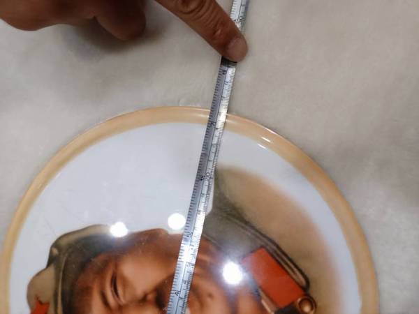 古玩陶瓷maozhuxi瓷掛像拍賣,當前價格6666元