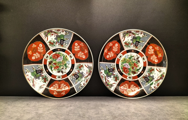 古玩陶瓷民國(guó)粉彩描金盤(pán)一件拍賣,當(dāng)前價(jià)格188元