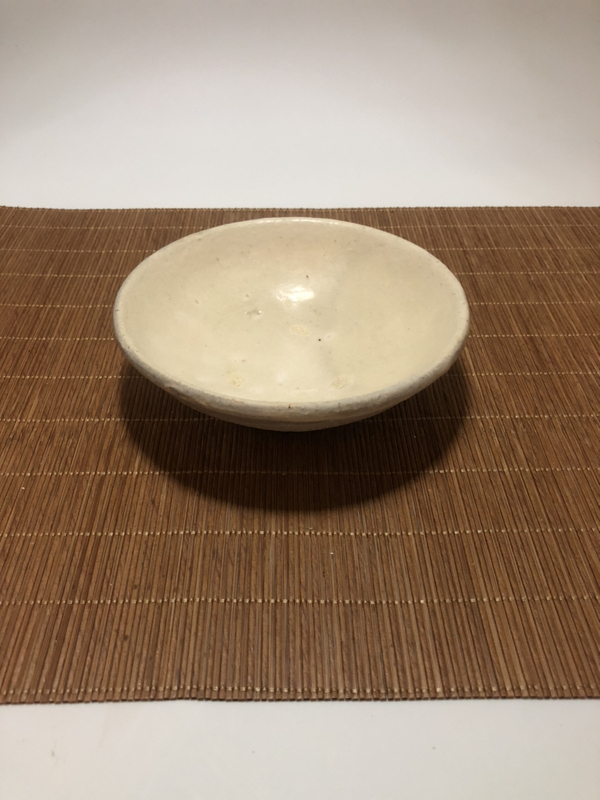 古玩陶瓷磁州窯白釉盞拍賣,當前價格580元