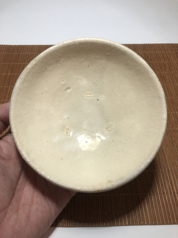 古玩陶瓷磁州窯白釉盞拍賣,當前價格580元