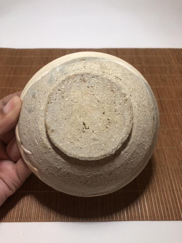 古玩陶瓷磁州窯白釉盞拍賣,當前價格580元