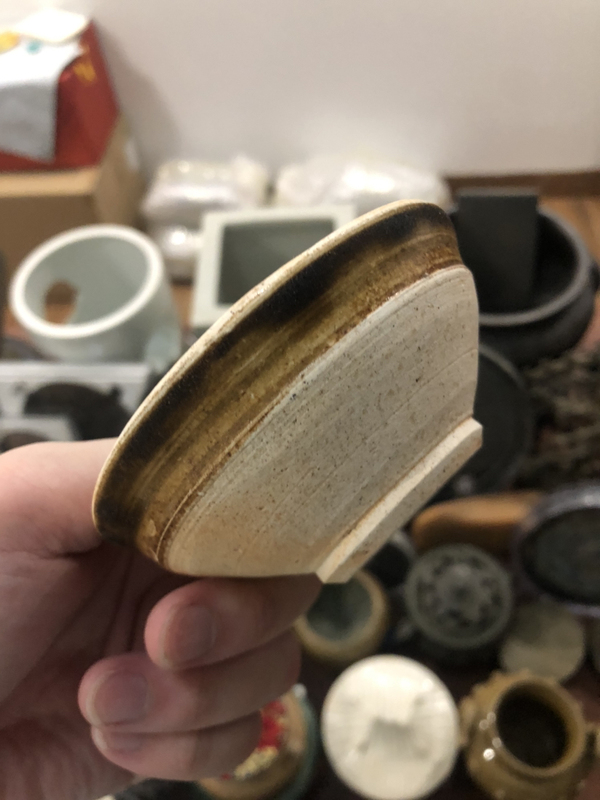 古玩陶瓷宋代褐釉盞(距今1000年)拍賣,當前價格777元