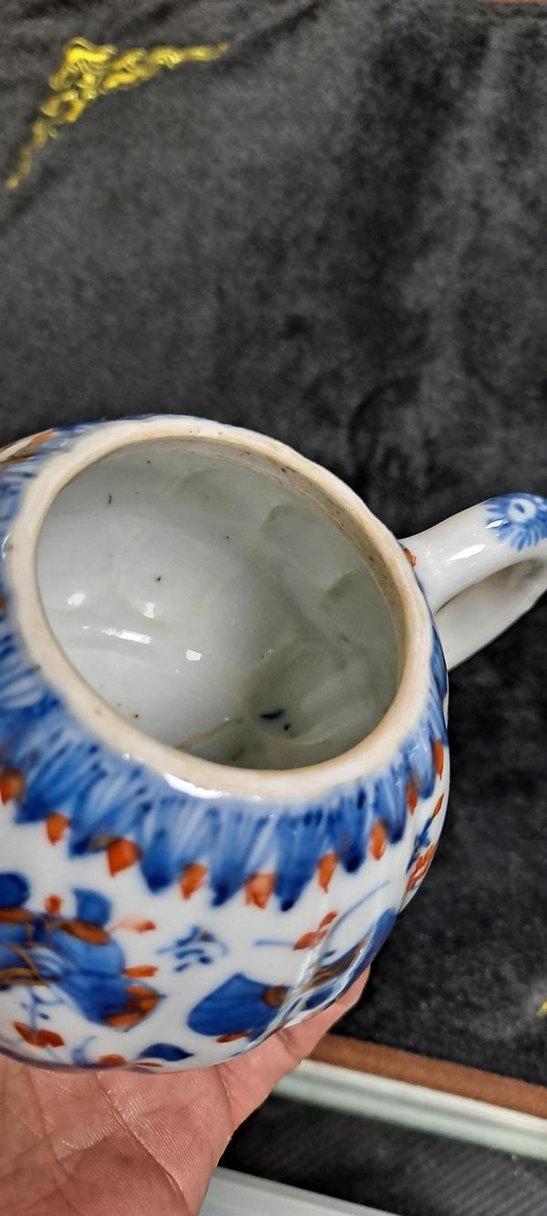 古玩陶瓷康熙青花釩紅描金壺拍賣,當(dāng)前價(jià)格7500元