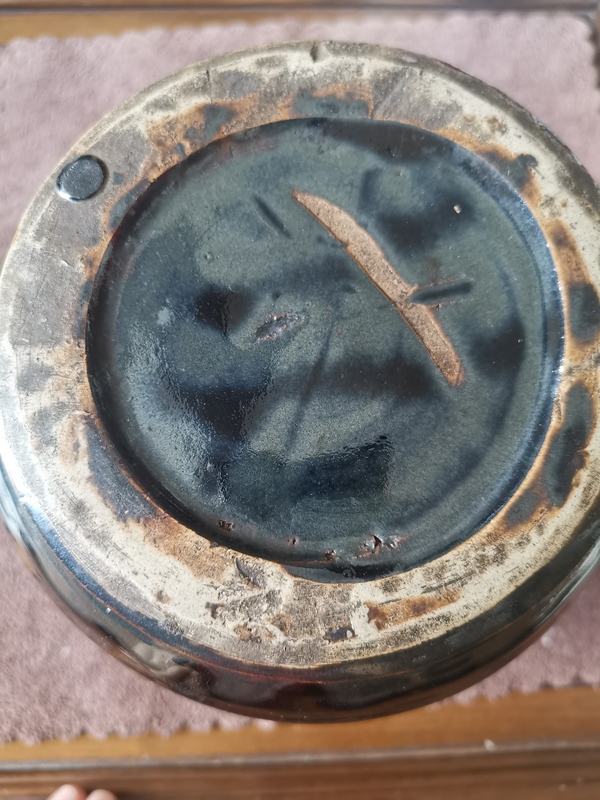 古玩陶瓷清代早期,黑釉罐拍賣,當前價格666元