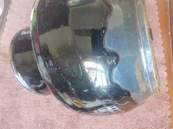 古玩陶瓷清代早期,黑釉罐拍賣,當前價格666元