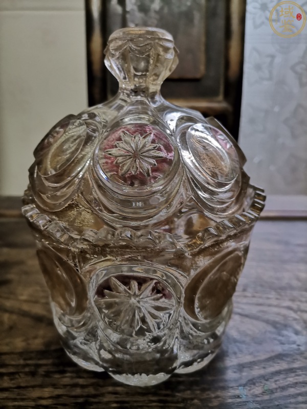 古玩杂项民国老琉璃盖罐拍卖，当前价格388元