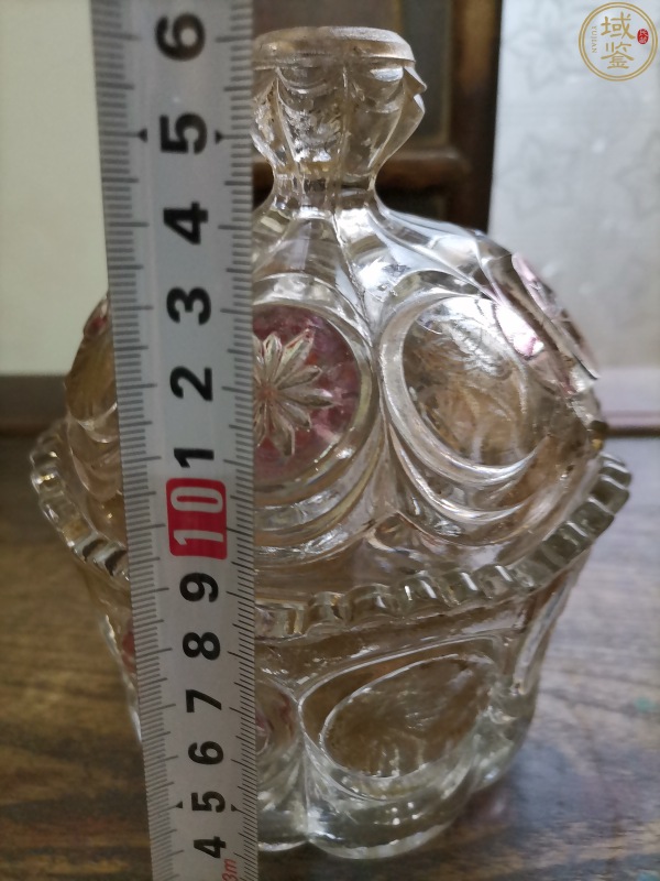 古玩杂项民国老琉璃盖罐拍卖，当前价格388元