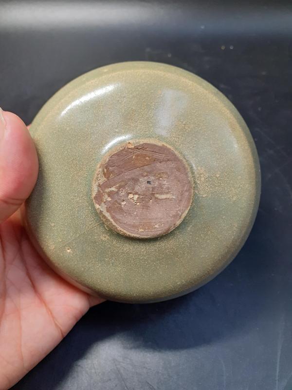 古玩陶瓷宋代?龍泉窯青釉刻劃花洗拍賣,當前價格2200元