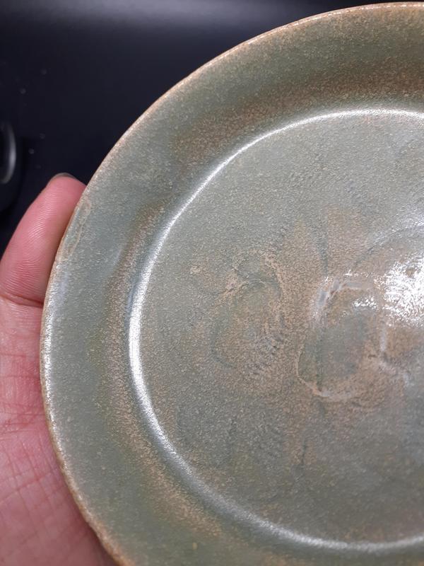 古玩陶瓷宋代?龍泉窯青釉刻劃花洗拍賣,當前價格2200元