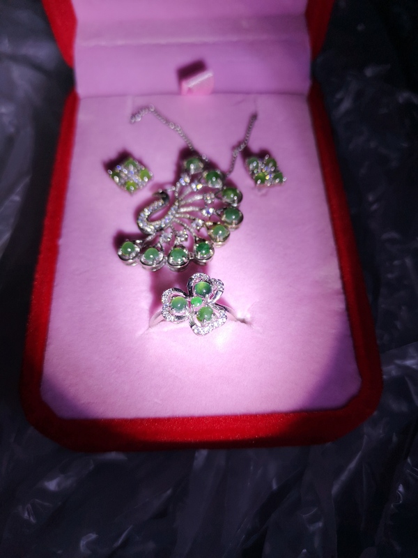 古玩玉器翠套裝拍賣,當前價格580元