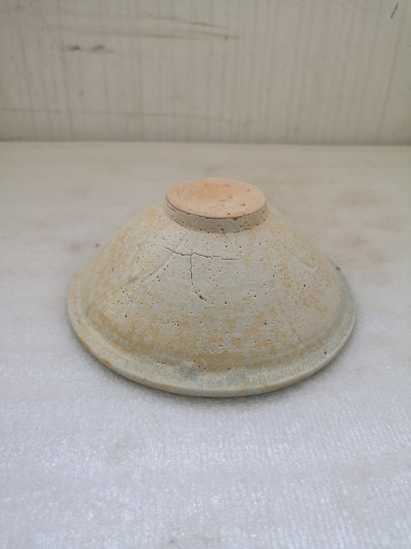 古玩陶瓷景德鎮窯系青白釉斗笠碗拍賣,當前價格480元