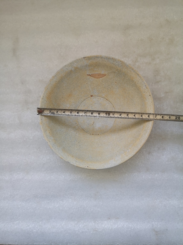 古玩陶瓷景德鎮窯系青白釉斗笠碗拍賣,當前價格480元