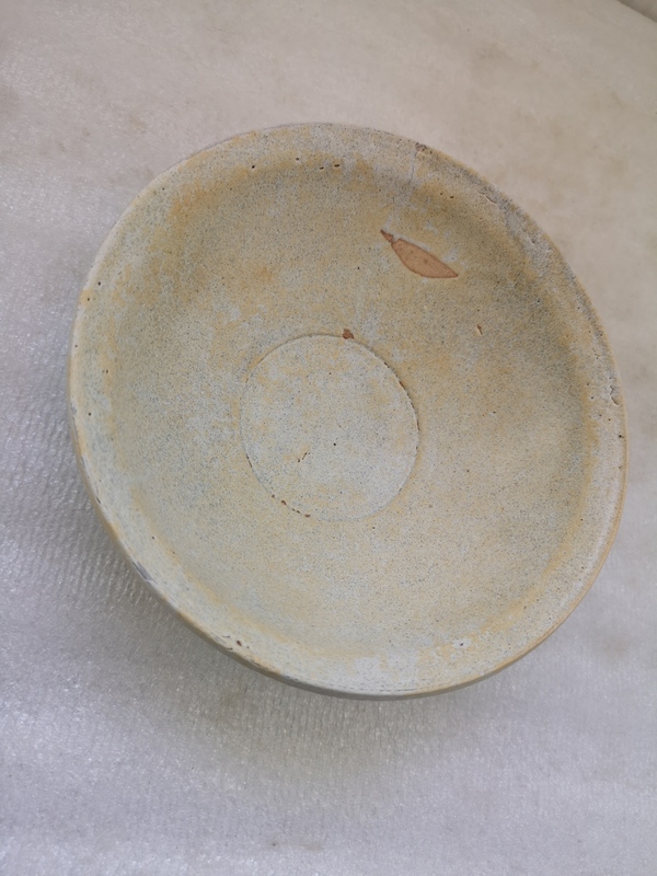 古玩陶瓷景德鎮窯系青白釉斗笠碗拍賣,當前價格480元