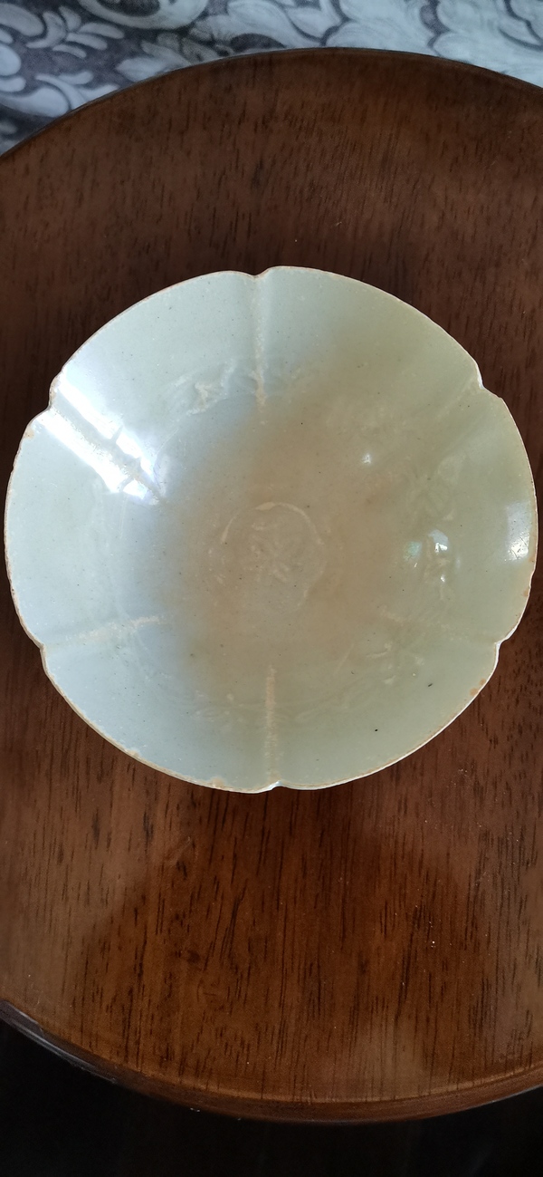 古玩轉賣景德鎮(zhèn)窯系青白釉印花盞拍賣，當前價格1588元