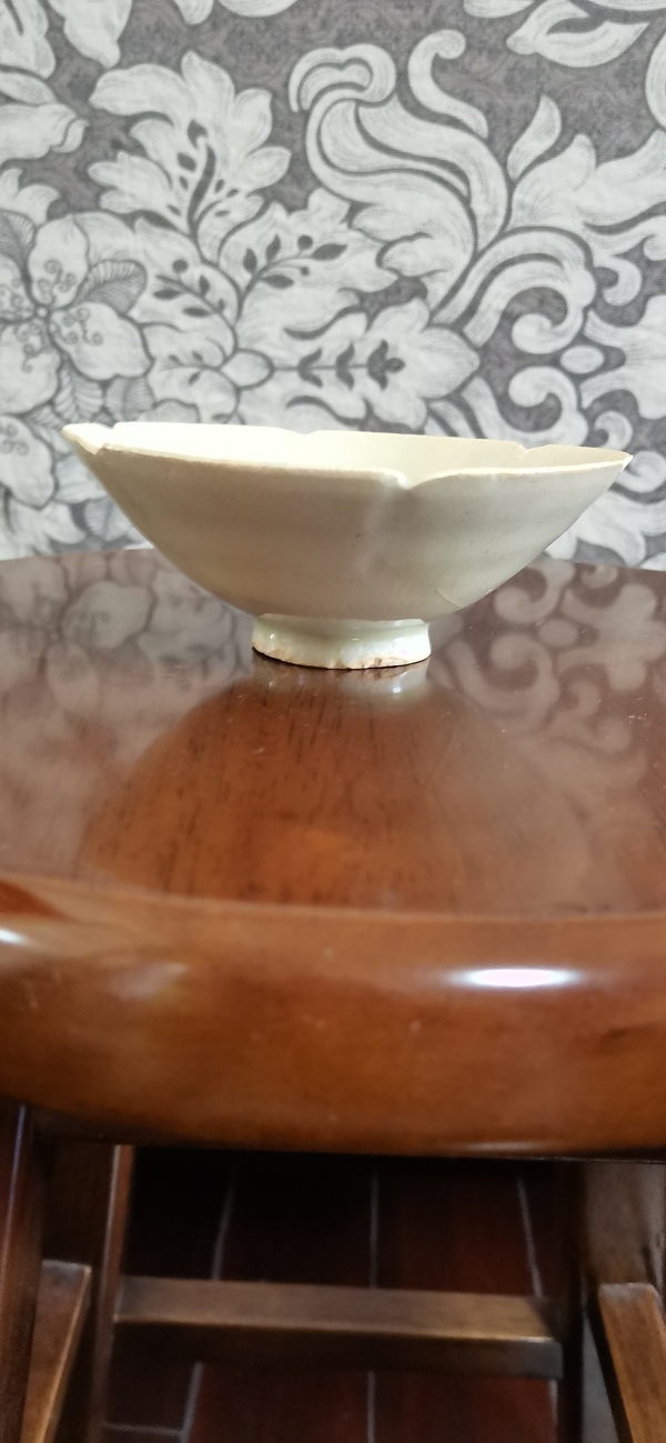 古玩陶瓷景德鎮窯系青白釉印花盞拍賣,當前價格2680元