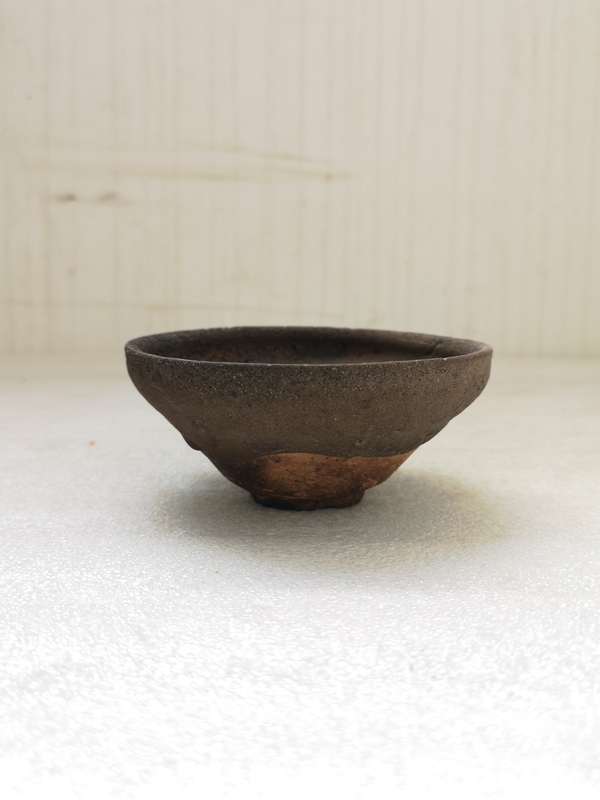 古玩陶瓷褐釉盞拍賣,當前價格980元