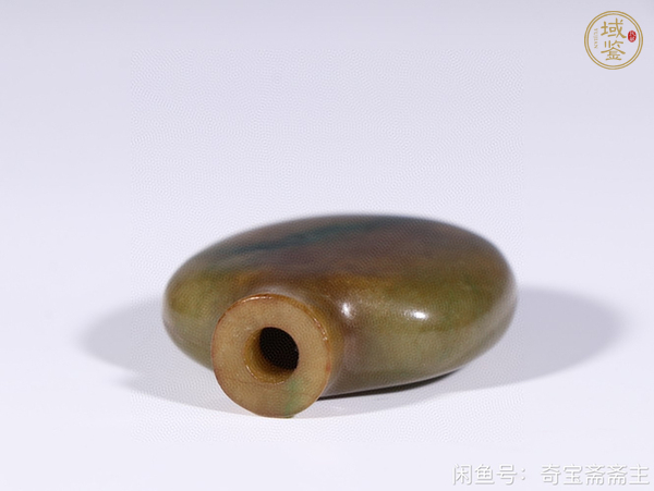 古玩玉器翡翠鼻煙壺真品鑒賞圖