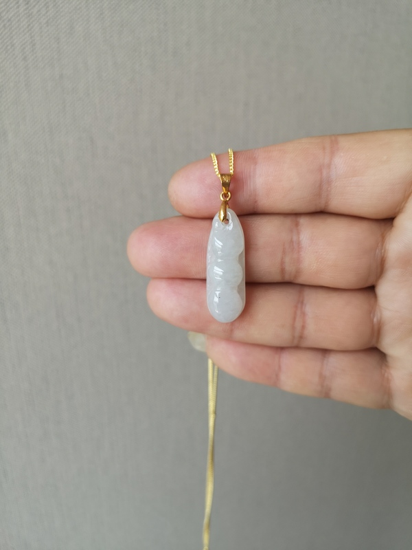 古玩玉器翡翠福豆拍賣,當前價格398元