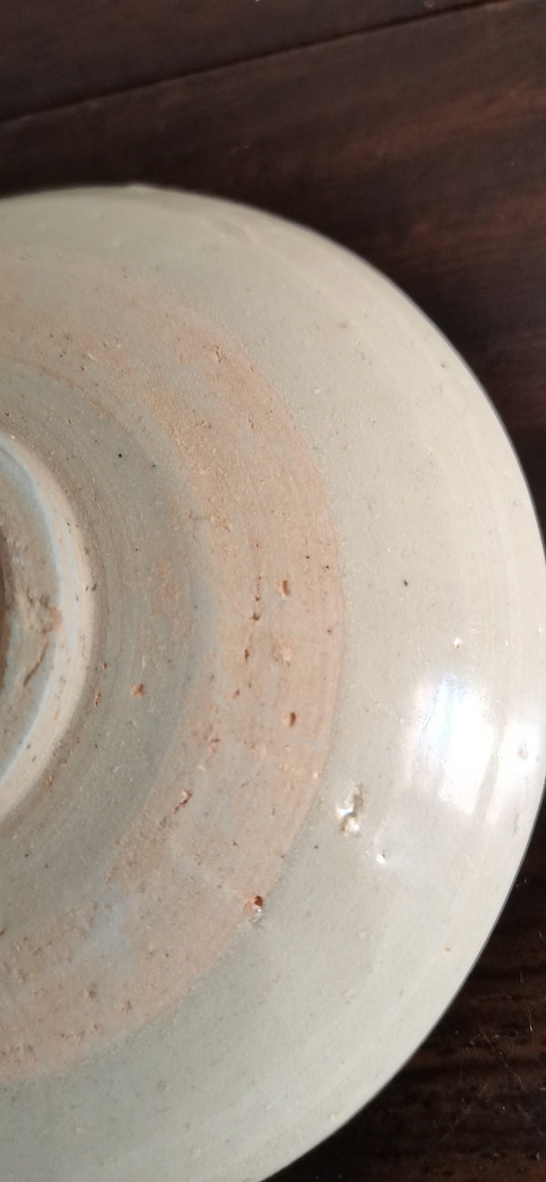 古玩陶瓷景德鎮窯系青白釉盤拍賣,當前價格800元