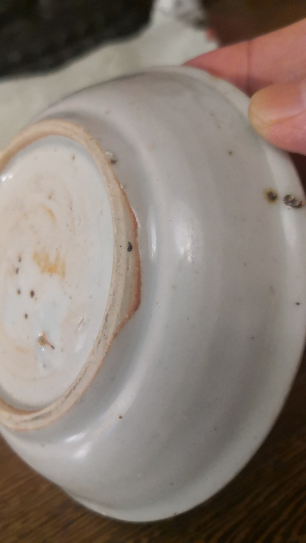古玩陶瓷折枝花卉紋青花盤拍賣,當前價格680元