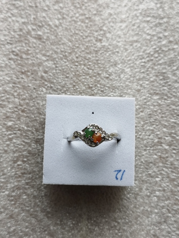 古玩玉器翡翠戒指拍賣,當前價格298元