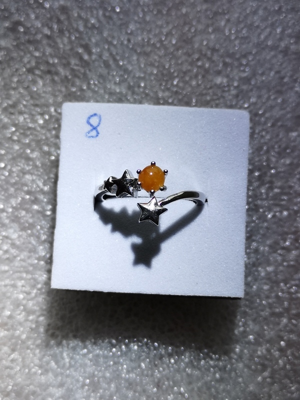 古玩玉器翡翠戒指拍賣,當前價格198元