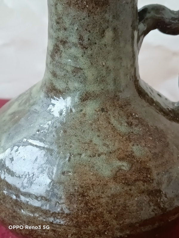 古玩陶瓷褐釉壺拍賣,當(dāng)前價(jià)格1000元