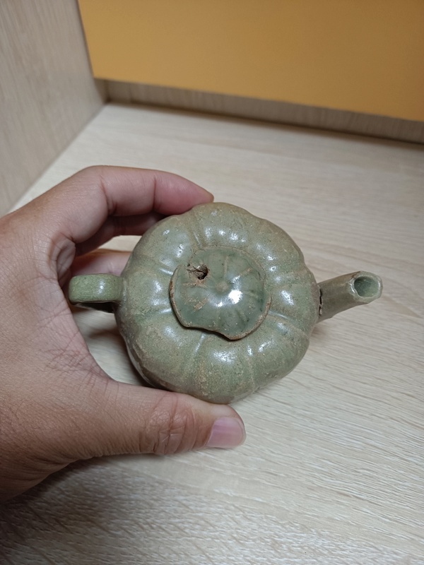 古玩陶瓷元代?瓜棱執壺形水滴拍賣,當前價格3000元