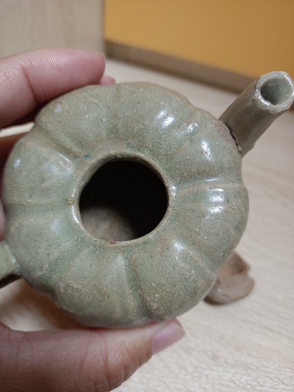 古玩陶瓷元代?瓜棱執壺形水滴拍賣,當前價格3000元