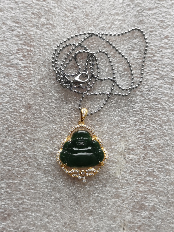 古玩玉器翡翠彌勒拍賣,當(dāng)前價(jià)格456元