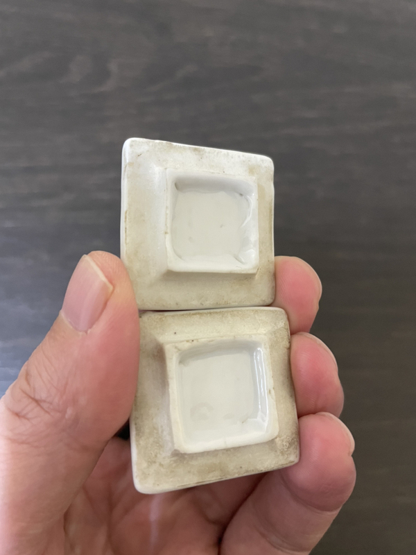 古玩陶瓷粉彩麒麟送子紋方形蓋盒一對(duì)拍賣,當(dāng)前價(jià)格2588元