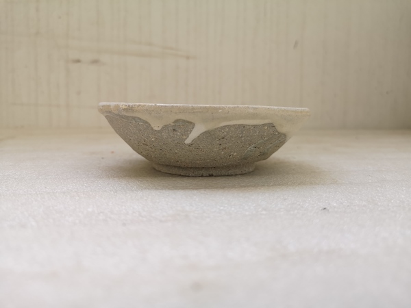 古玩陶瓷磁州窯白釉盞拍賣,當前價格580元