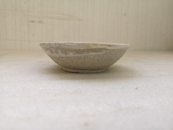 古玩陶瓷磁州窯白釉盞拍賣,當前價格580元